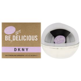 DKNY BE 100% DELICIOUS 3.4 EAU DE PARFUM SPRAY FOR WOMEN.