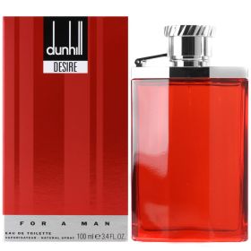 DUNHILL DESIRE RED 3.4 EAU DE TOILETTE SPRAY FOR MEN