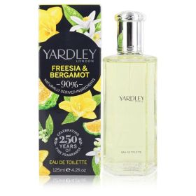 YARDLEY FREESIA & BERGAMOT 4.2 EAU DE TOILETTE SPRAY FOR WOMEN