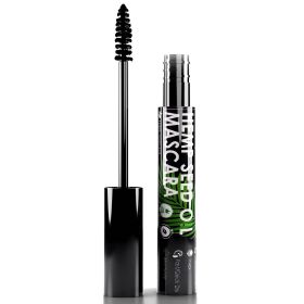 Organic Vegan Mascara Black. 0.25 Oz Hemp Seed Oil Natural Mascara. Waterproof Organic Mascara for Sensitive Eyes with Vitamin E. Cruelty Free Organic