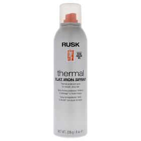 Thermal Flat Iron Spray by Rusk for Unisex - 8.8 oz Hair Spray