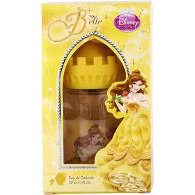 BEAUTY & THE BEAST by Disney PRINCESS BELLE EDT SPRAY 1.7 OZ (CASTLE PACKAGING)