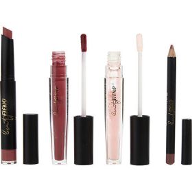 Beauty Fiend Jessica Simpson by Jessica Simpson 4 piece Berry Lip Kit contains Berry Lipstick 0.04 oz + Berry Lip Liner 0.03 oz + Berry Liquid Lip 0.0 (Color: AS Picture)