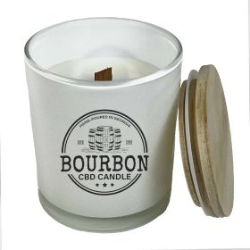 CBD Candles (Outlaw Series) (Scent: Bourbon)